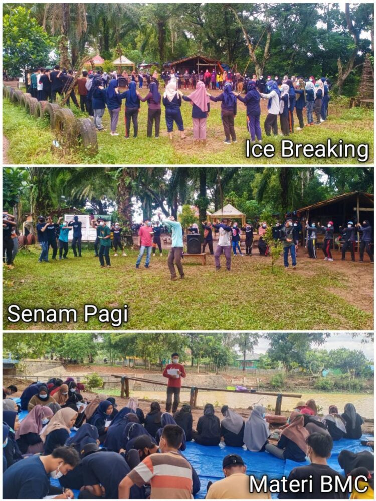 Tim Payungi Dampingi Mahasiswa IAIN KKL di Dam Raman